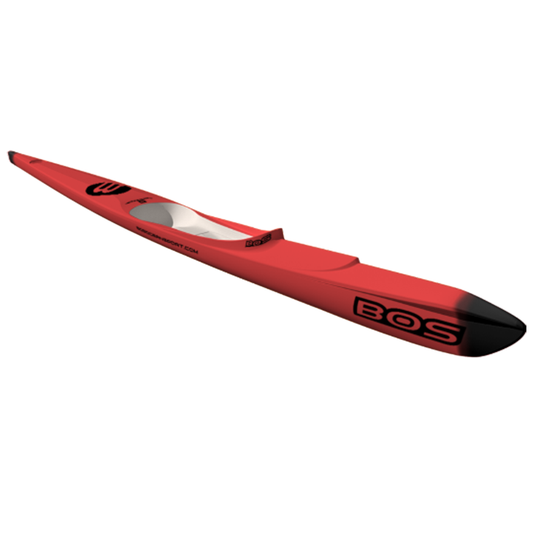 BOS Nemesis Ski Standard 7 BLACK RED GREY DEEP SEAT