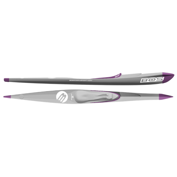 BOS Nemesis Ski Standard 14 VIOLET DARK GREY VIOLET