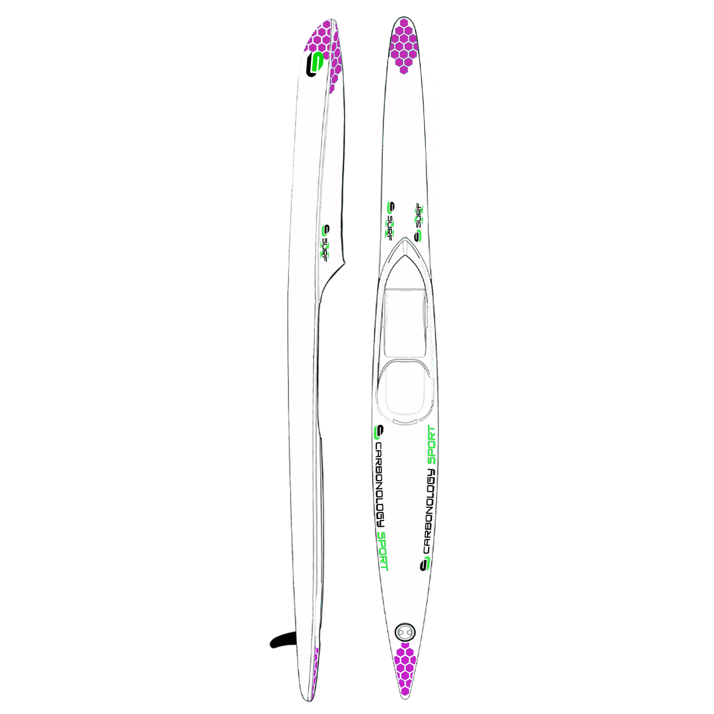 Surf Ski Carbonolgy Surf X