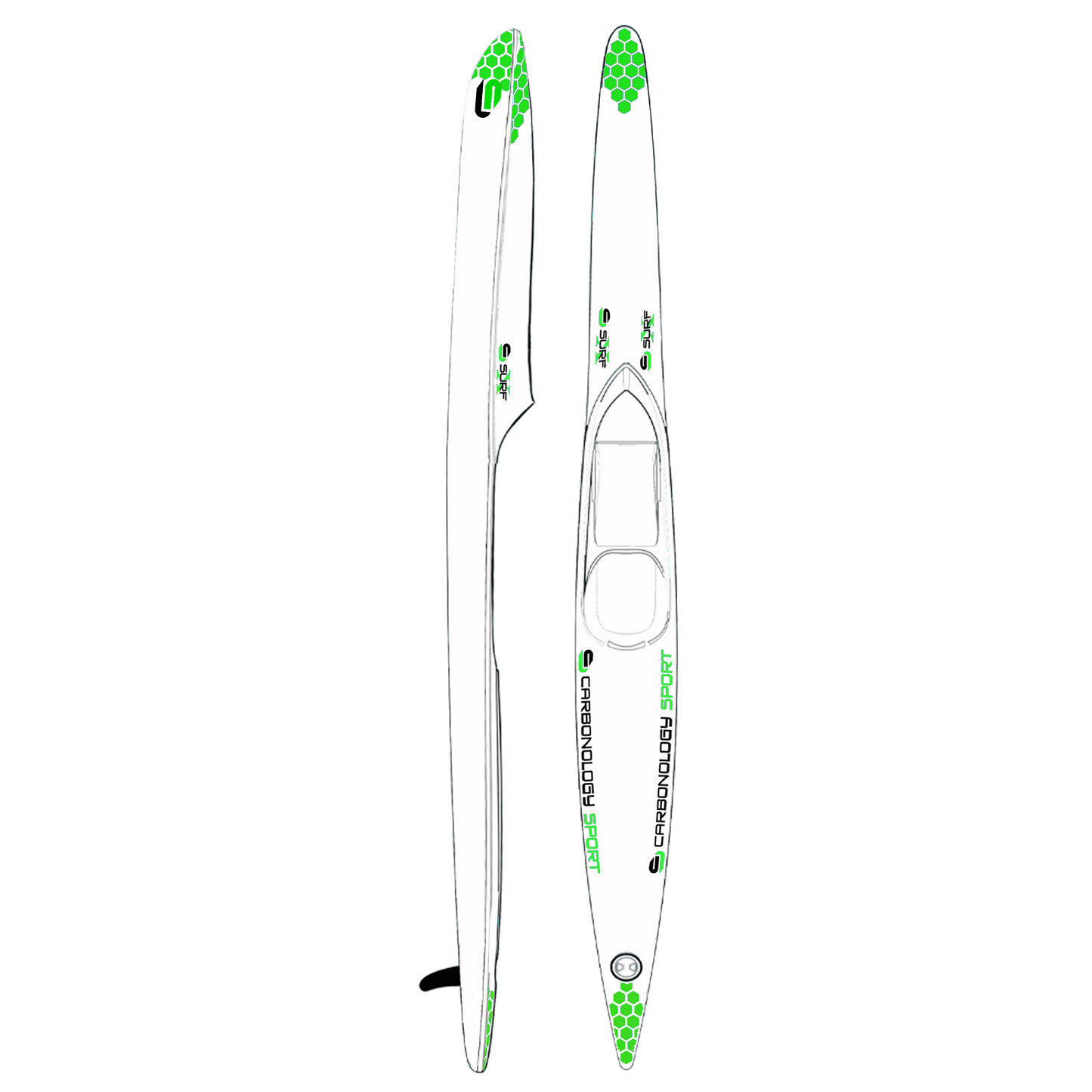 Surf Ski Carbonolgy Surf X