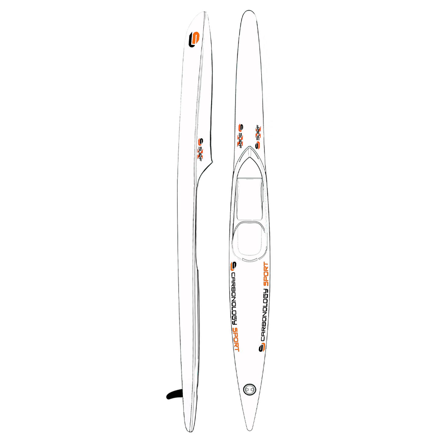 Surf Ski Carbonolgy Surf X