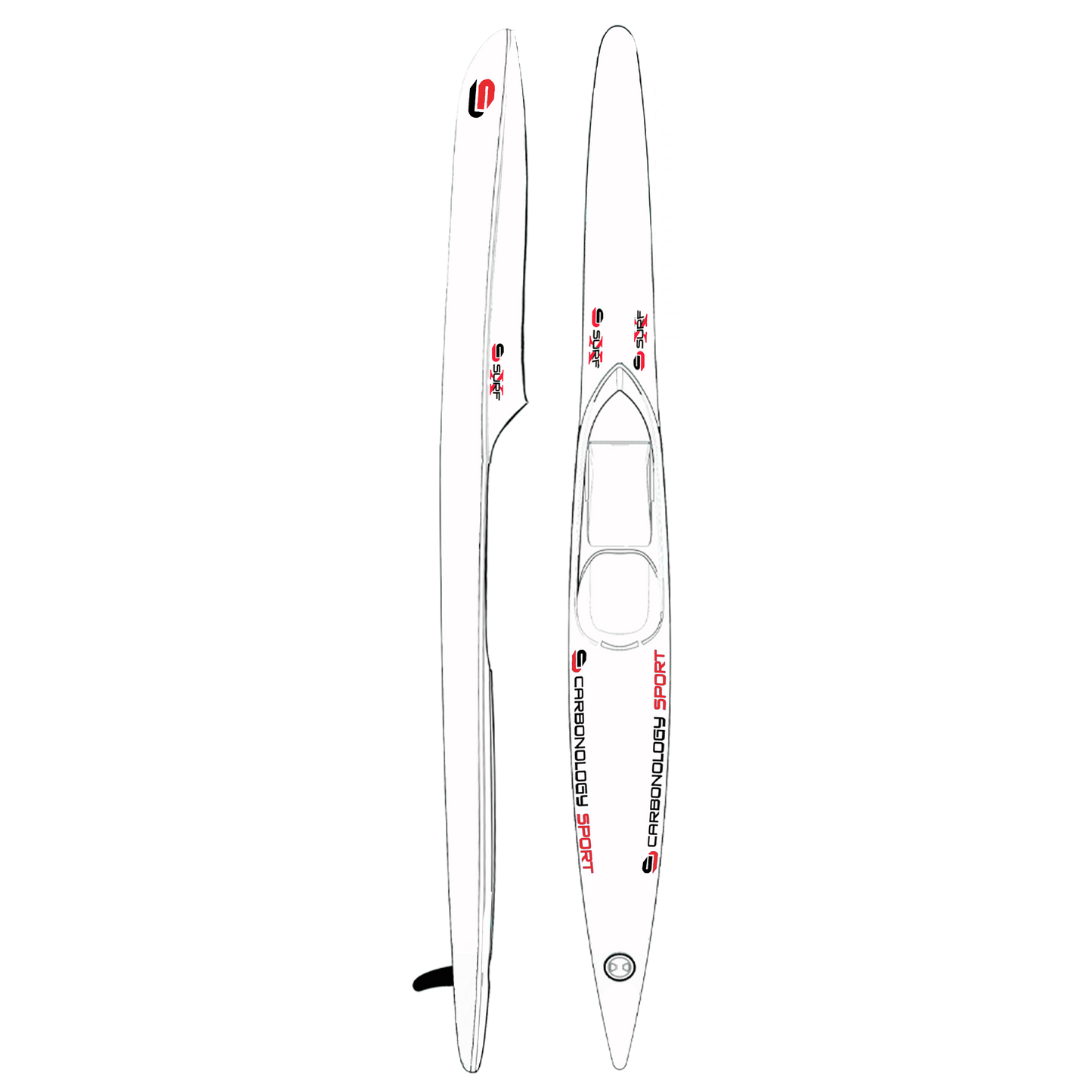 Surf Ski Carbonolgy Surf X