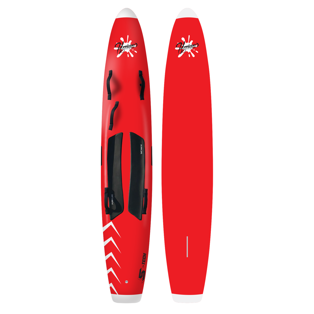 Nipper board EVA Hurricane N2 - White Red and Black