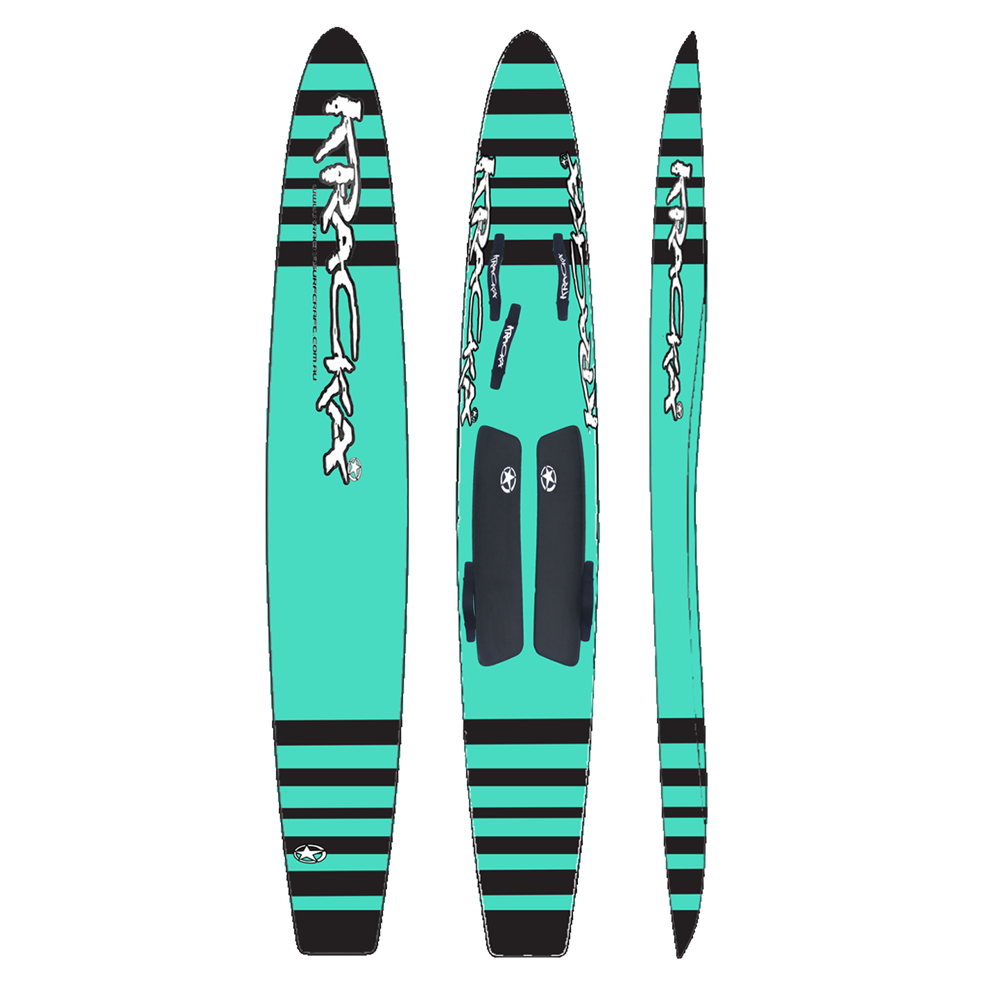 KRACKA BOARD STRIPE AQUA