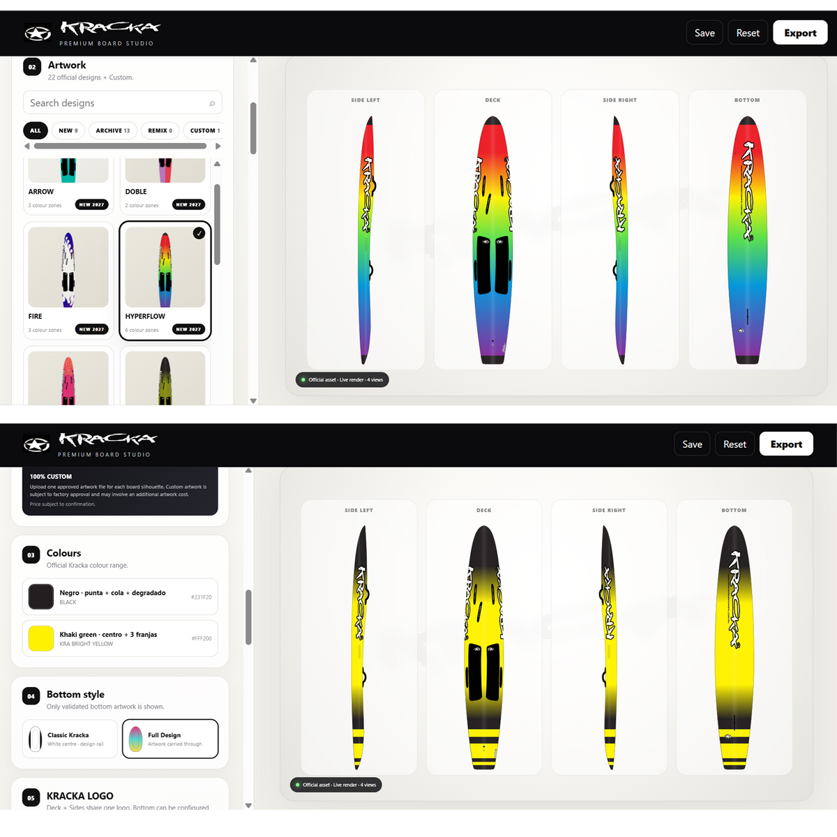 KRACKA CUSTOM BOARD — TEST