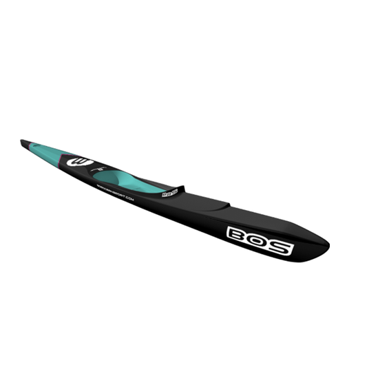 BOS Nemesis Ski Standard 13 MAGENTA TURQOISE BLACK DEEP SEAT