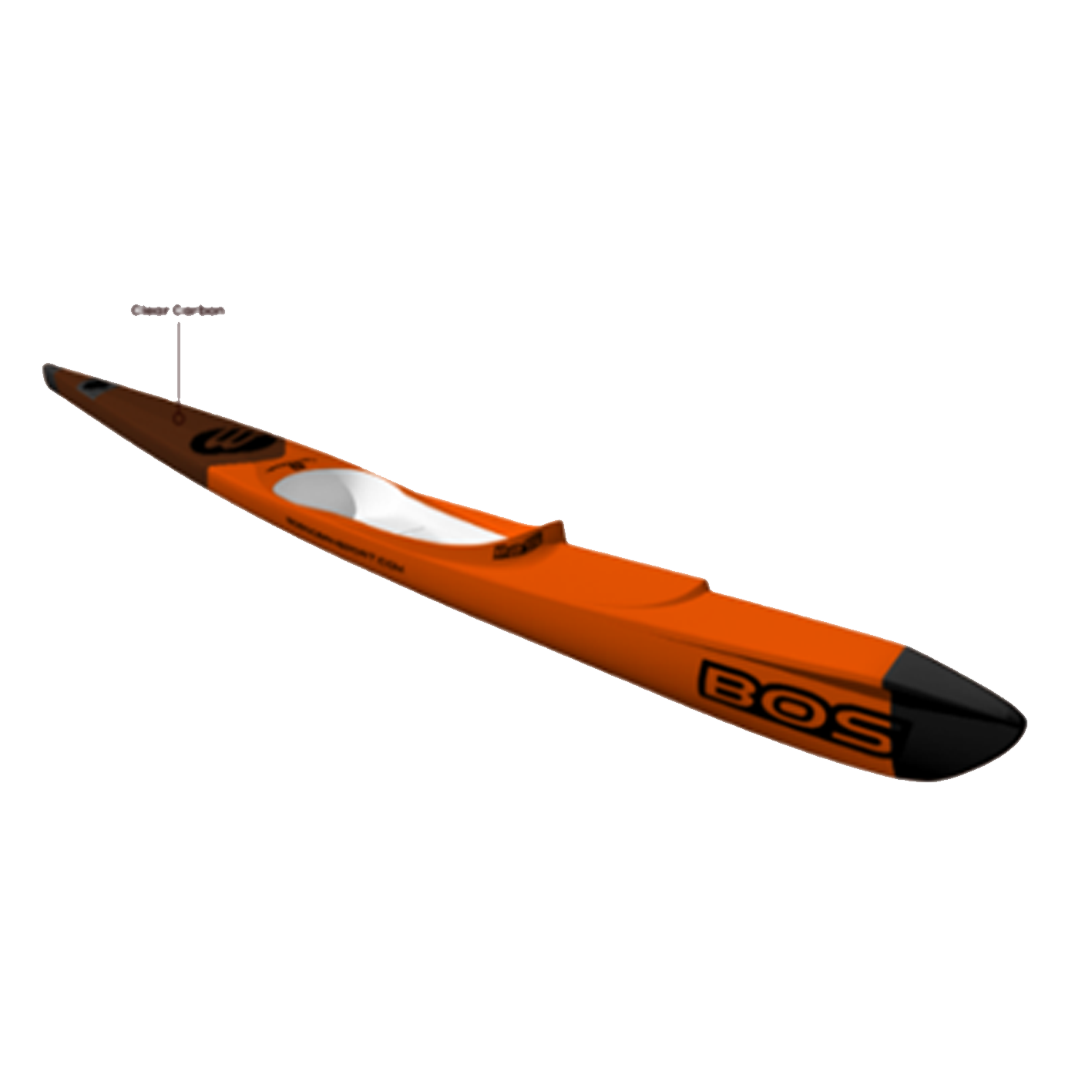 BOS Nemesis Ski Premium 12 Turqoise Dark Grey White Deep Seat